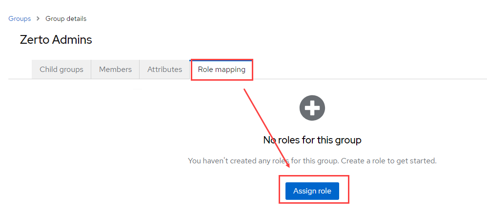 Assign Role to group in Keycloak 