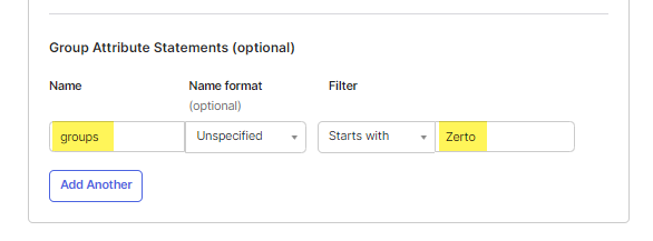 Group Attribute inputs